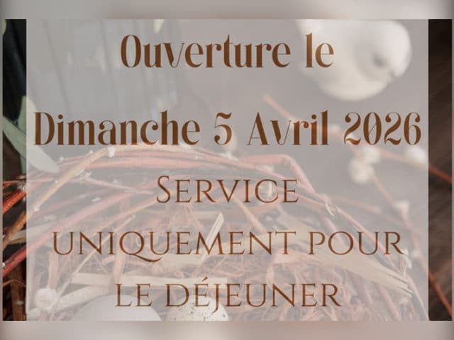 Menu Dimanche de Pâques 2026